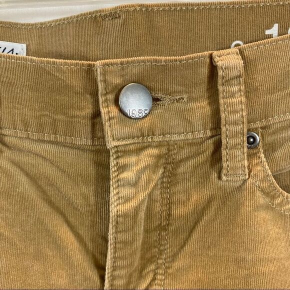 Gap Brand Tan Fine Corduroy Legging Jeans Size 27/4 Mid Rise - Picture 5 of 10